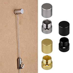 Fixation murale pour fil d'acier